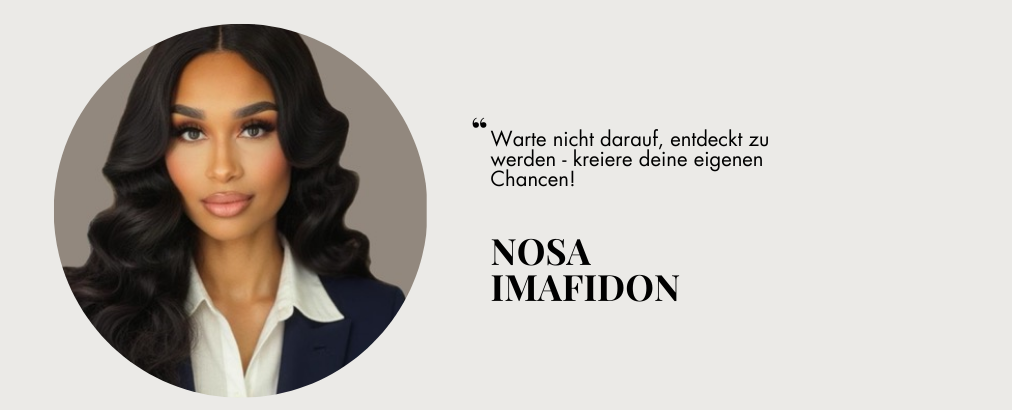 Make-up Artistin werden? Nosa zeigt, wie es geht!